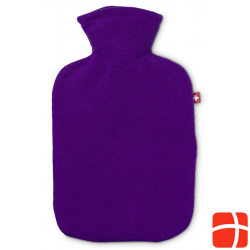 Emosan hot water bottle classic 1.8L fleece violet