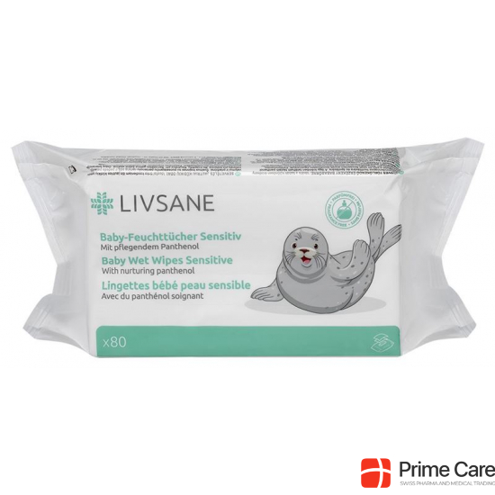Livsane Baby-feuchttücher Sensitiv 80 Stück buy online