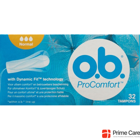 Ob Tampons Procomfort Normal 32 Stück buy online