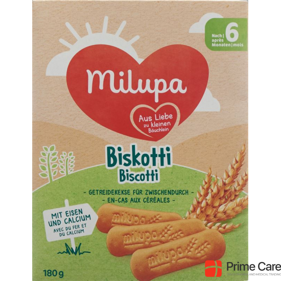 Milupa Biskotti from the 6. month 180g buy online