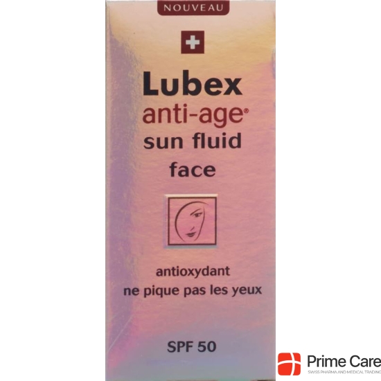 Lubex Anti-Age Sun Fluid Face SPF 50 Flasche 30ml buy online