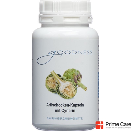 Goodness Artischocken Kapseln 500mg Cynarin 120 Stück buy online