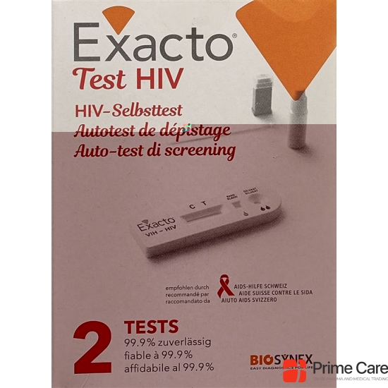 Exacto HIV home test DUO