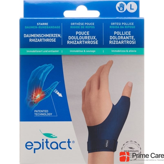 Epitact Rigid Thumb Rest Bandage L Right buy online