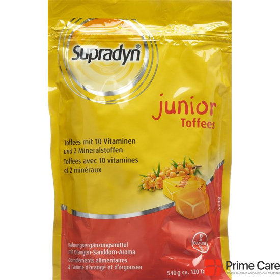 Supradyn Junior toffees bag 120 pieces buy online