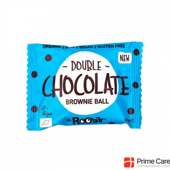 Roobar Brownie Ball Double Chocolate 40g buy online