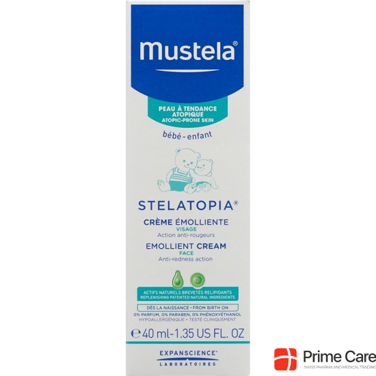 Mustela Stelatopia Weichmachende Creme Gesi 40ml buy online