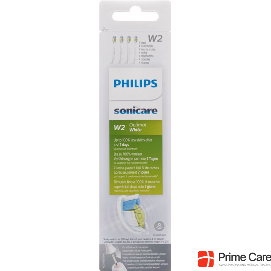 Philips Sonicare Optimalwhite Bh Hx6064/10 4 pieces buy online