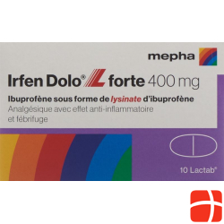 Irfen Dolo L Forte Lactab 400mg 10 Stück