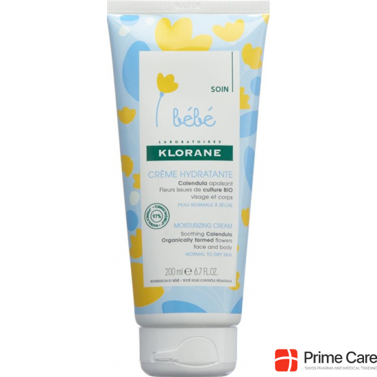 Klorane Bebe moisturizing cream 200ml buy online