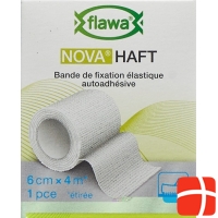 Flawa Nova Haft Cohesive Gauze Bandage 6cmx4m