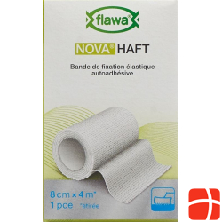 Flawa Nova Haft Cohesive Gauze Bandage 8cmx4m