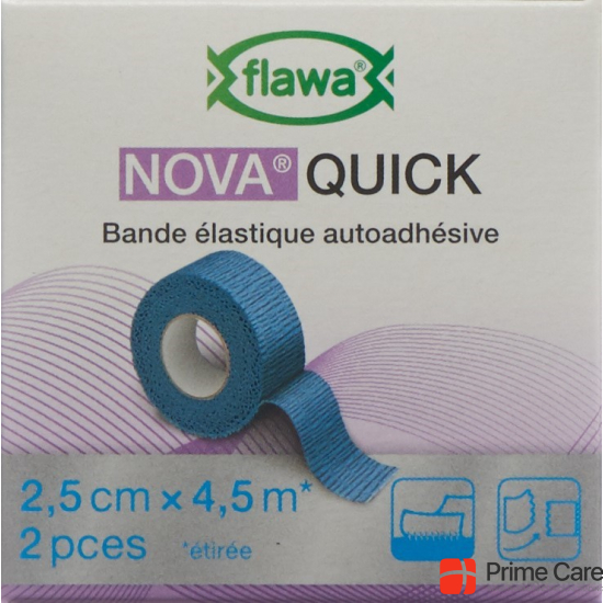 Flawa Nova Quick Kohae Reissbin 2.5cmx4.5m Bl 2 Stück buy online