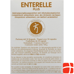 Bromatech Enterelle Plus Kapseln Blister 24 Stück