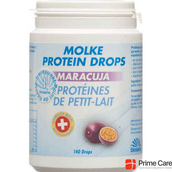 Biosana Molke Protein Drops Maracuja 140 Stück buy online