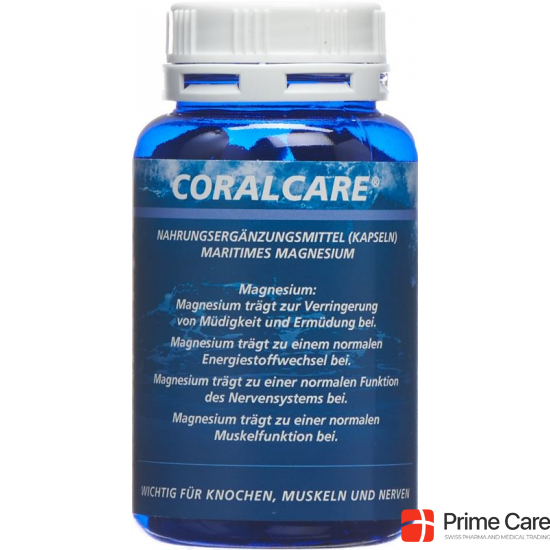 Coralcare Magnesium Kapseln 500mg Dose 120 Stück buy online