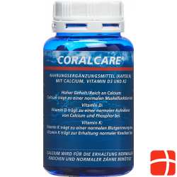 Coralcare Calcium Kapseln 750mg Vitd3 + K2 120 Stück