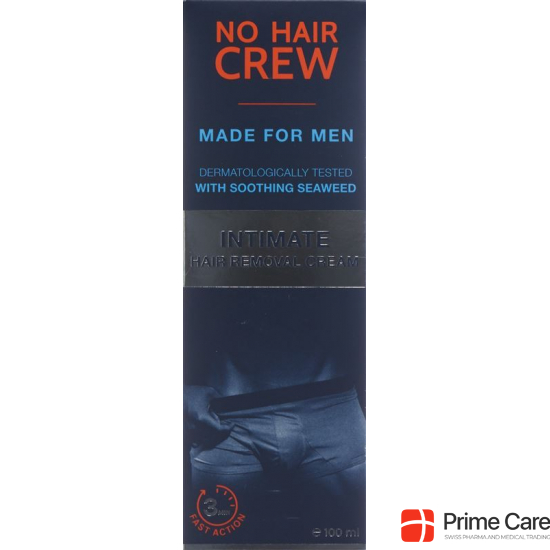 No Hair Crew Enthaarungscreme Intim Männer 100ml buy online