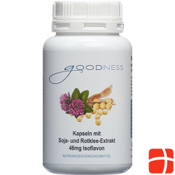 Goodness Soja-rotklee-isaflavon Kapseln 440mg 90 Stück