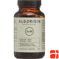 Algorigin Spiruline + Maca Tabletten 240 Stück