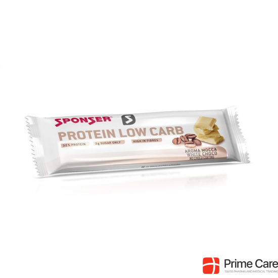 Sponser Protein Low Carb Bar Mocca W Choc 50g buy online