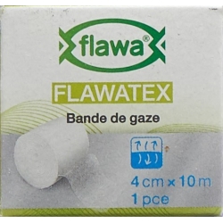 Flawa Flawatex gauze bandage inelastic 4cmx10m