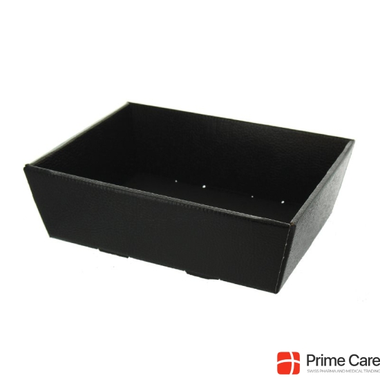 Herboristeria Gift Basket 23x17x8cm Pelle Black buy online