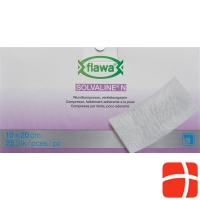 Flawa Solvaline N Kompressen Steril 10x20cm 25 Stück