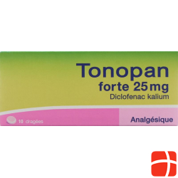 Tonopan Forte Dragees 25mg 10 Stück