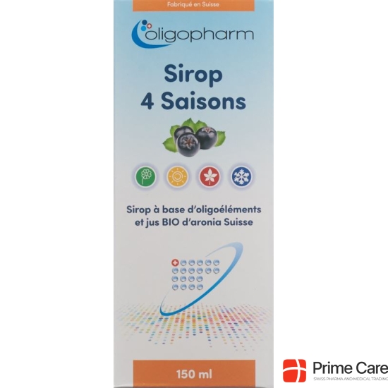 Oligopharm Sirup 4 Jahreszeit M Aroniasaft 150ml buy online
