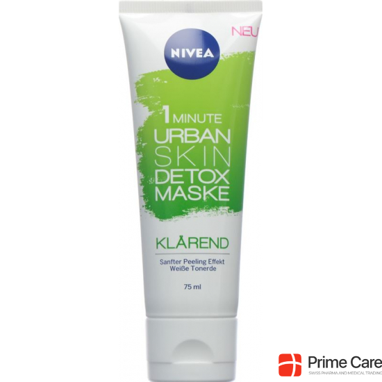 Nivea 1 Minute Urban Skin Detox Maske Klaer 75ml buy online