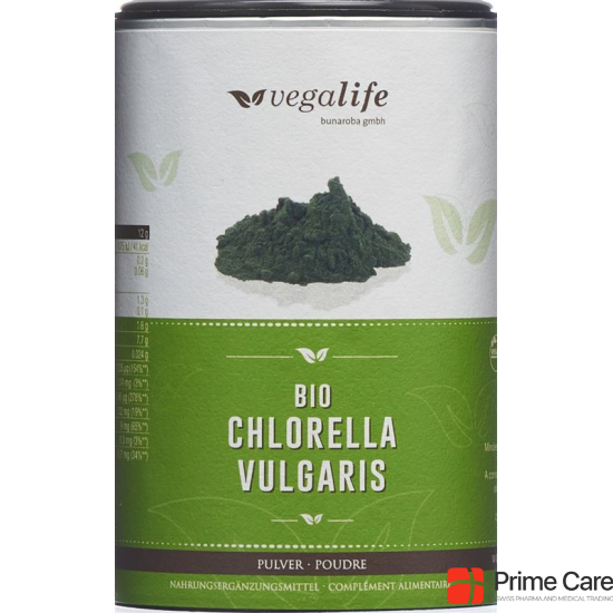 Vegalife Chlorella Pulver Dose 175g buy online