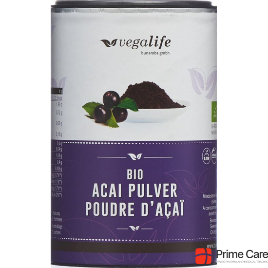 Vegalife Acai Pulver (neu) Dose 85g buy online