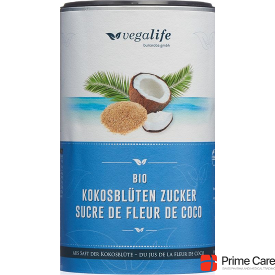 Vegalife Kokosblüten Zucker Dose 450g buy online