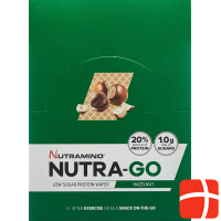 Nutramino Nutra-go Protein Wafer Hazeln 12x 39g