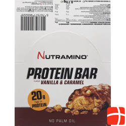Nutramino Proteinbar Vanilla & Caramel 12x 64g