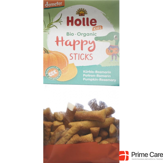 Holle Happy Sticks Pumpkin with Rosemary Bag 100g buy online