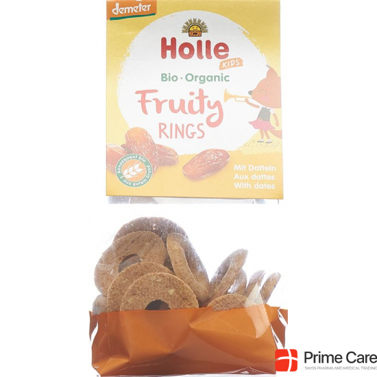 Holle Fruity Rings with dates 125g buy online