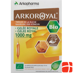 Arkoroyal Gelee Royale 1000mg Bio Trinkampullen 20 Stück