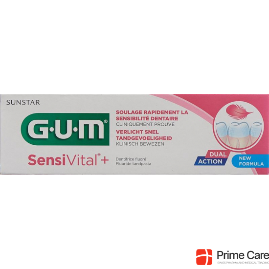 Gum Sensivital + Zahnpasta Tube 75ml buy online