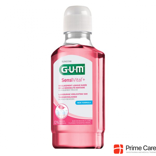 Gum Sunstar Sensivital + Mouthwash Bottle 300ml buy online