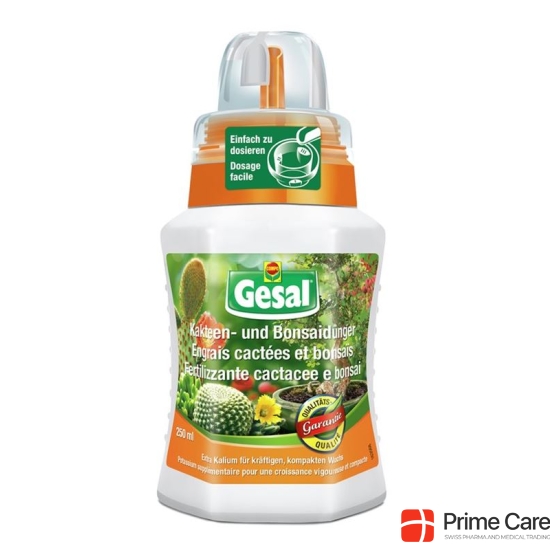 Gesal Kakteen- und Bonsaidünger Flasche 250ml buy online