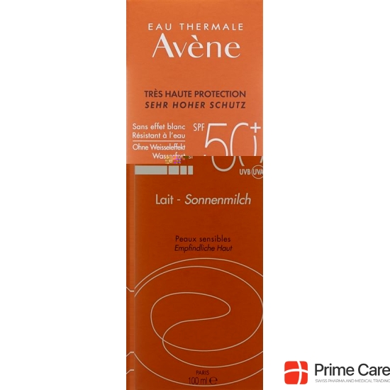 Avène Sun milk SPF 50+ 100ml buy online