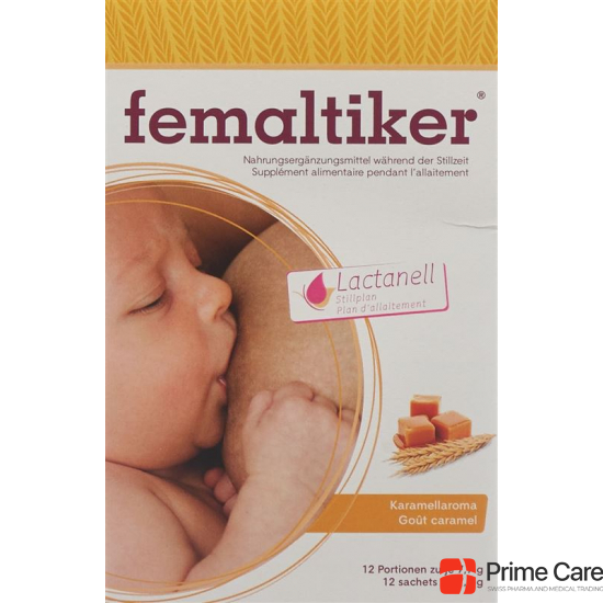 Femaltiker Nahrungsergänzung Stillzeit 12x 7.7g buy online