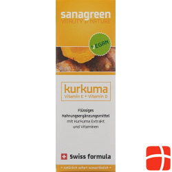 Kurkuma Sanagreen Mizell Curcuma Longa Extr 50ml