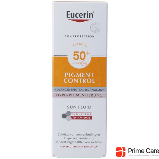 Eucerin Sun Fluid Pigment Control LSF 50+ Bottle 50ml buy online