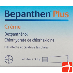Bepanthen Plus Creme 5% 4 Tube 3.5g