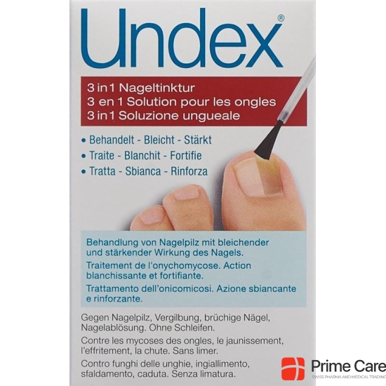 Undex 3 in 1 ml nail tincture Fl 7