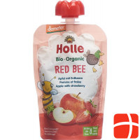 Holle Red Bee Pouchy Apple Strawberry 100g