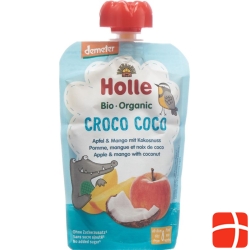 Holle Croco Coco - Pouchy apple mango coconut 100g